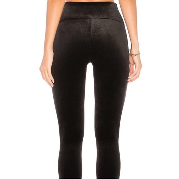 Spanx New Black Velvet Women's XS Shaping Leggings - Picture 4 of 14